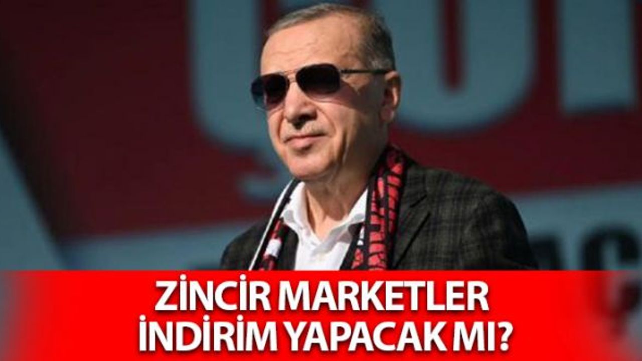 Zincir Marketler İndirim Yapacak mı?