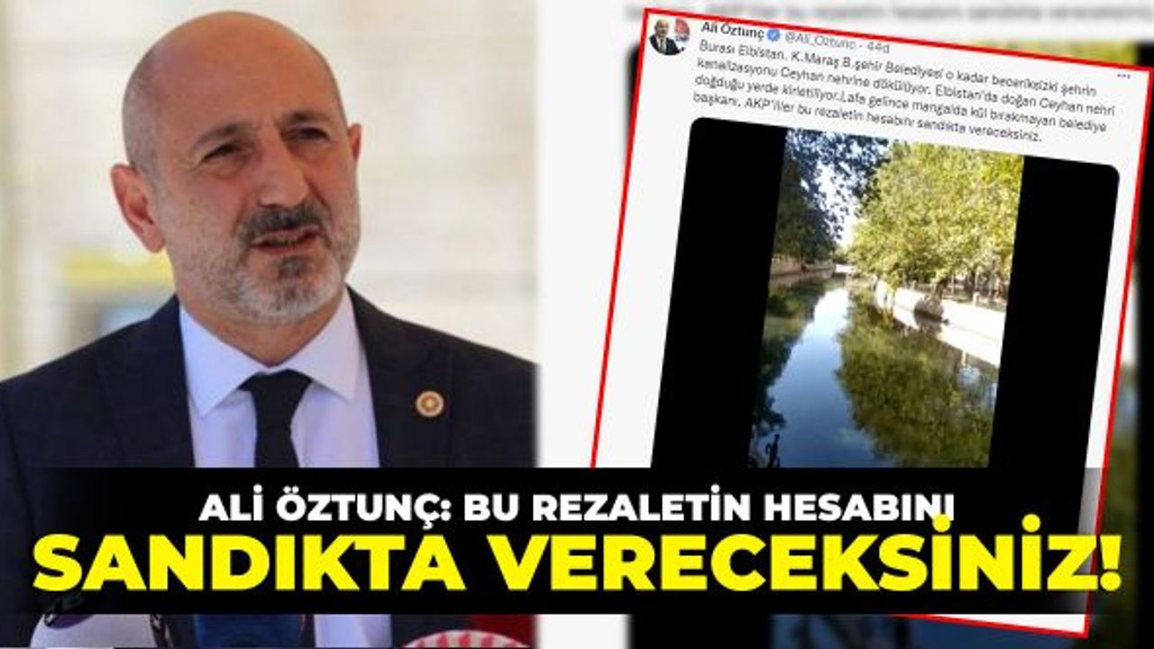 Ali Öztunç: Bu Rezaletin Hesabını Sandıkta Vereceksiniz!