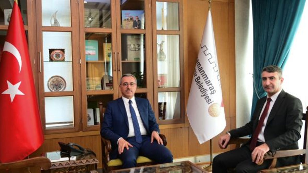 Başkan Güngör, Kaymakam Çelikkaya’yı ağırladı