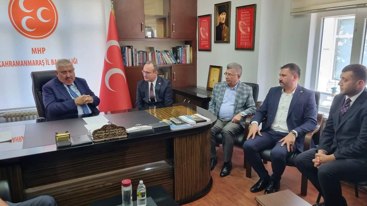 MHP Genel başkan Yardımcısı Semih Yalçın Kahramanmaraş'ta
