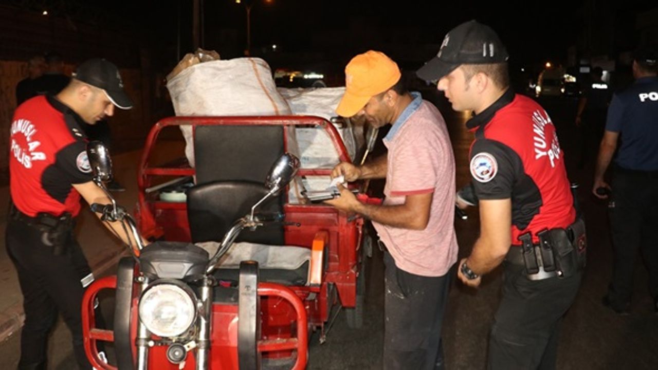 Polis ekiplerinden huzur ve güven uygulaması!