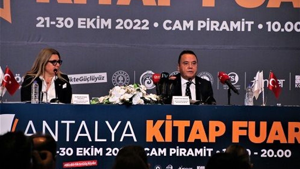 Antalya’da Düzenlenen 12’nci Kitap Fuarı Başlıyor