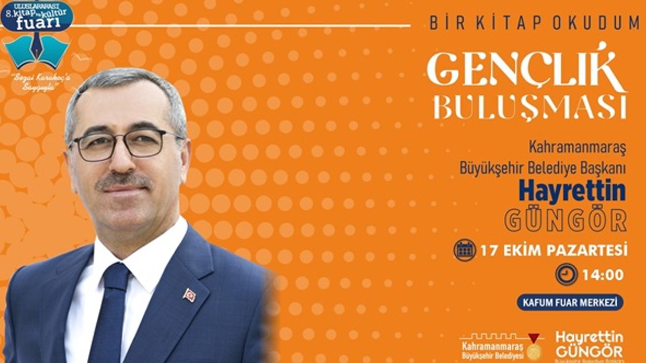 Kahramanmaraş'ta edebiyatseverler Kitap Fuarı'nda buluşacak!