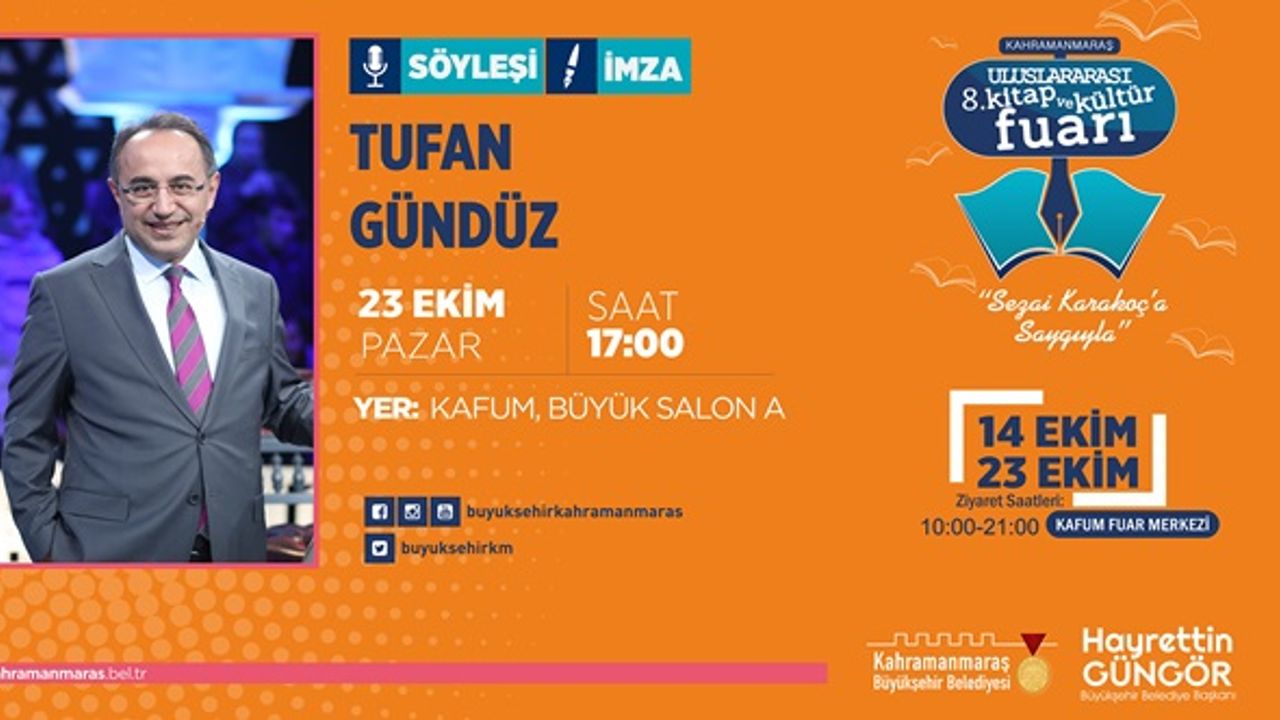 Kahramanmaraş'ta Kitap Fuarı'nda sona gelindi!