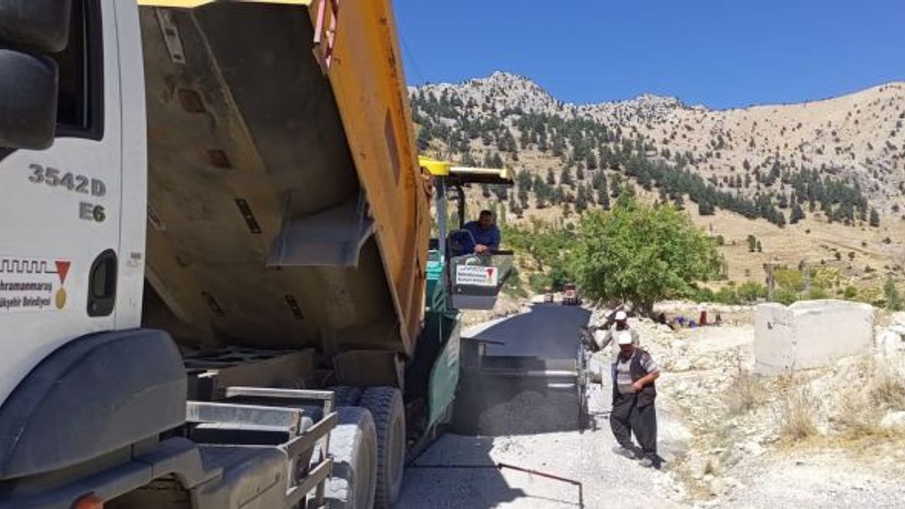 Kahramanmaraş’ta Kurucaova’nın yol sorunu çözülüyor