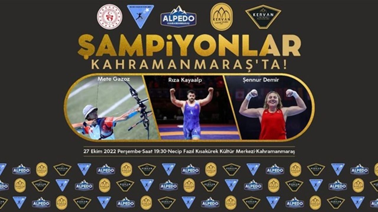 Kervan Şampiyonları Kahramanmaraş'a getiriyor!
