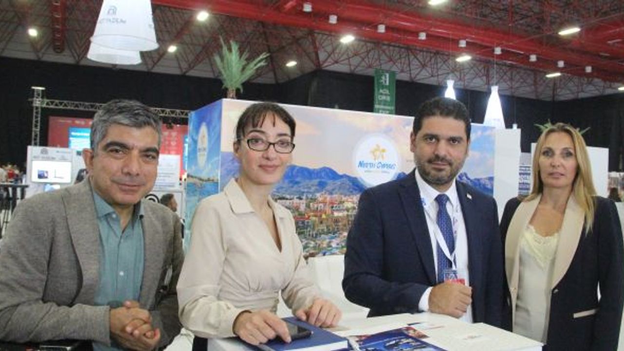 KKTC heyetinden Antalya Turizm Fuarı’nda sağlık turizmi atağı