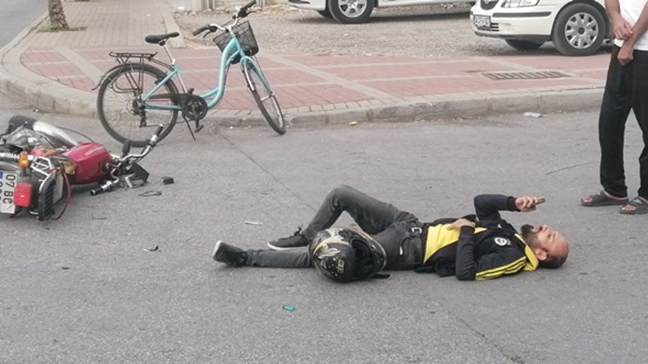 Plakasını bant ile kapatan sürücü kazada yaralandı!