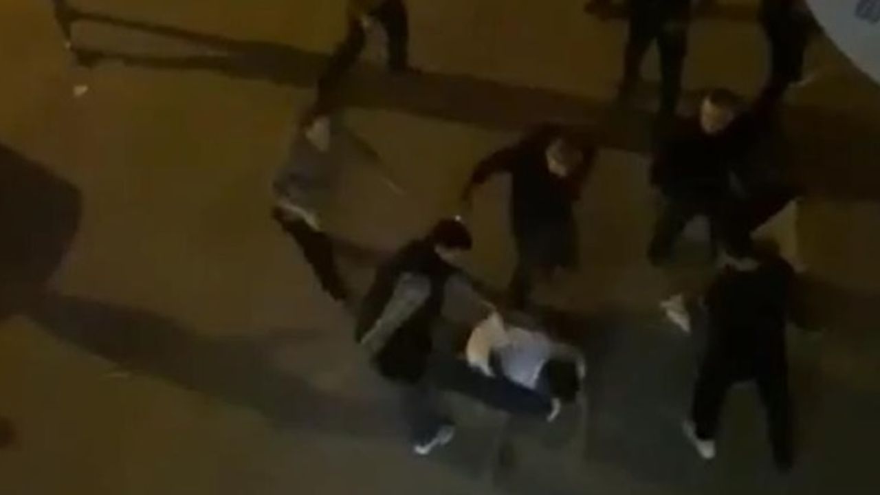 Sokak ortasında öldüresiye darp edildi!