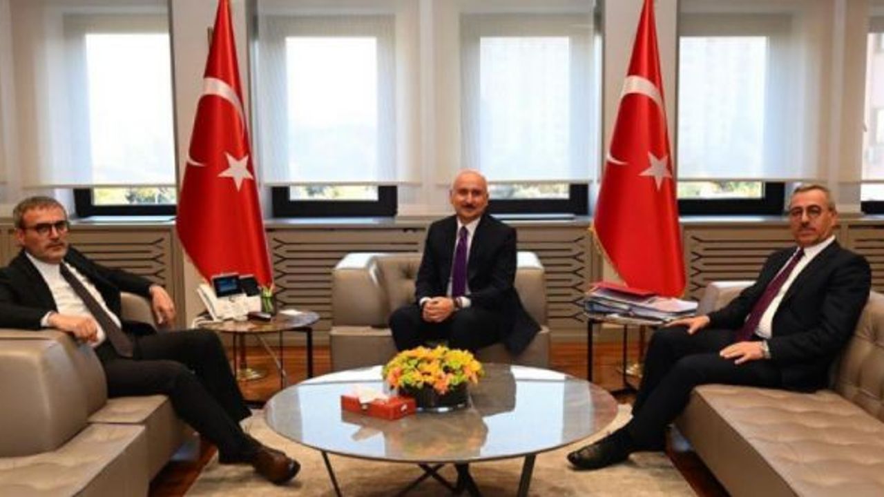Ünal ve Güngör Kuzey Çevre Yolu İçin Bakanlıkta