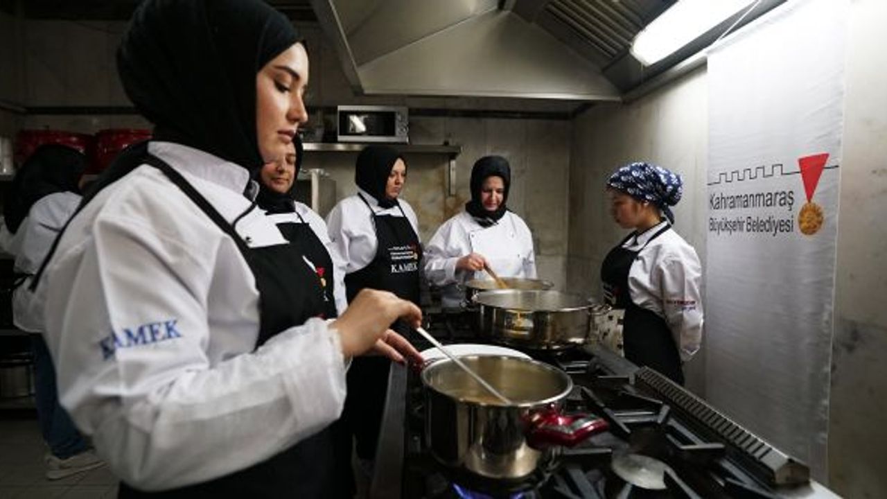 Aşçılığa ilk adımı Kahramanmaraş Mutfağı’yla atıyorlar