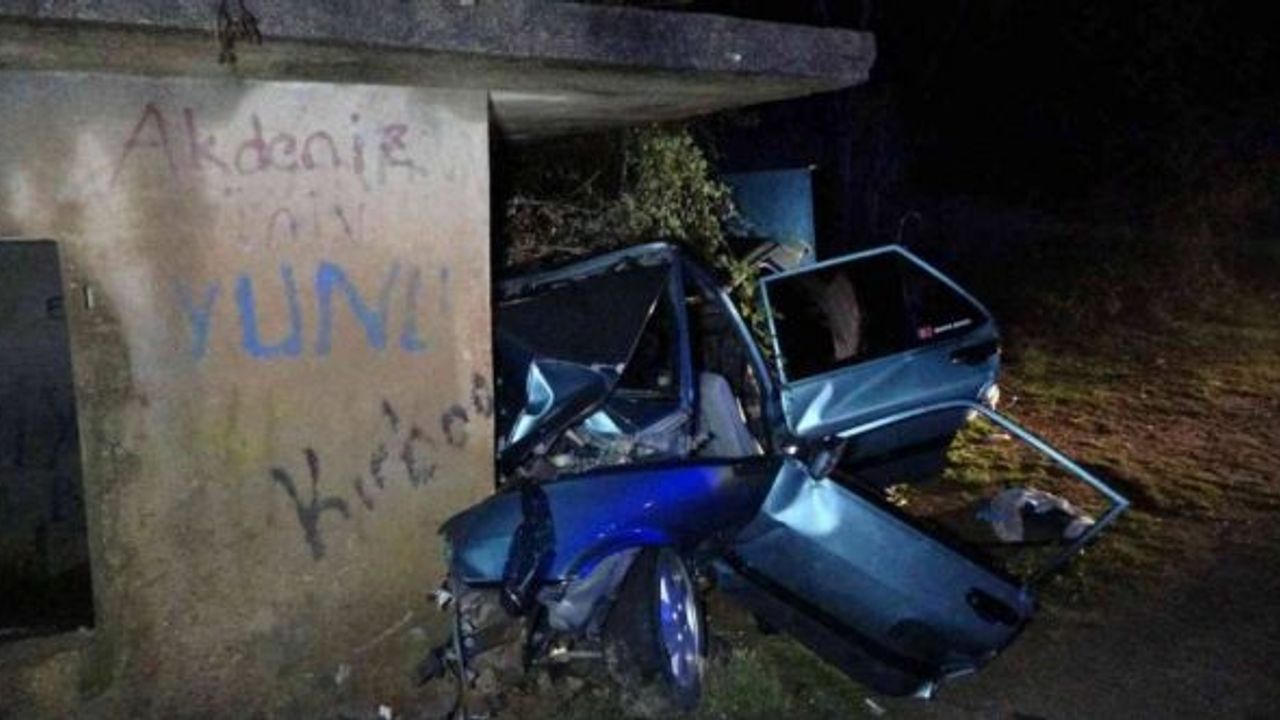 Çocuk sürücü bu araçta feci şekilde can verdi!