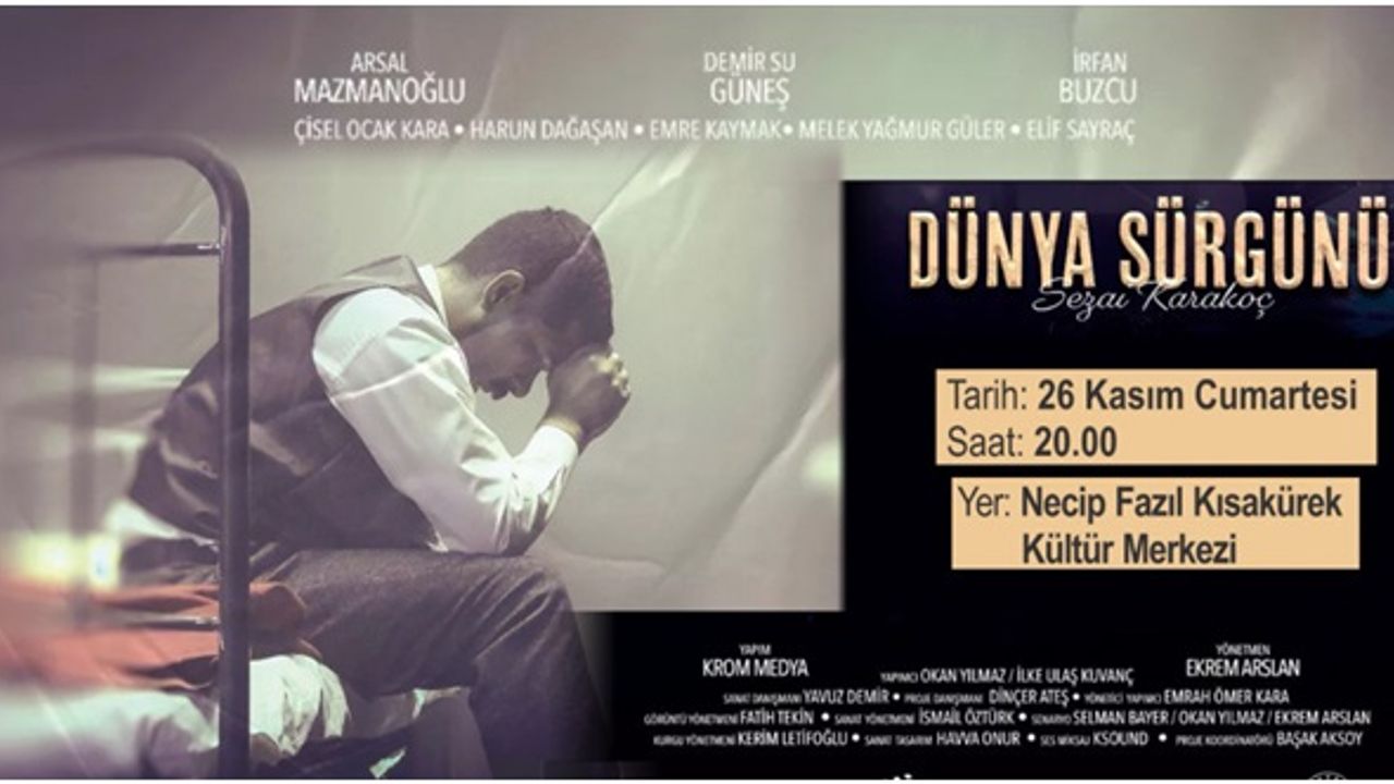 ‘Dünya Sürgünü’ Belgeseli Kahramanmaraş’ta vatandaşlarla buluşacak!