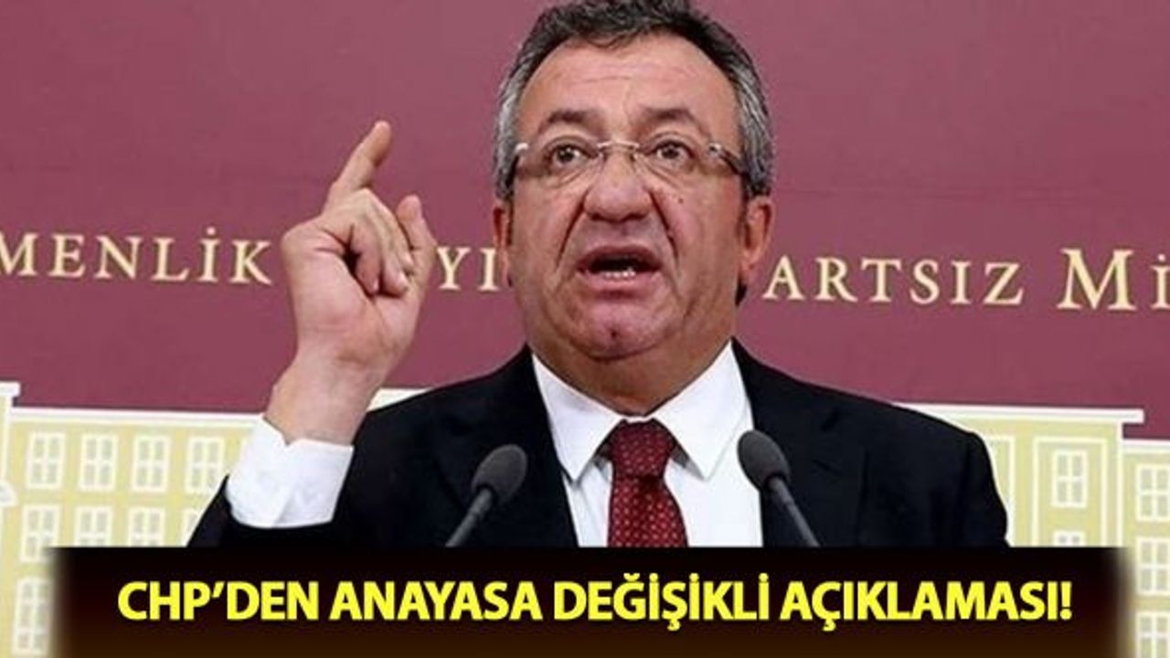 Engin Altay "AK Parti'nin hazırladığı anayasa değişikli önerisinin içinde olmayacağız"