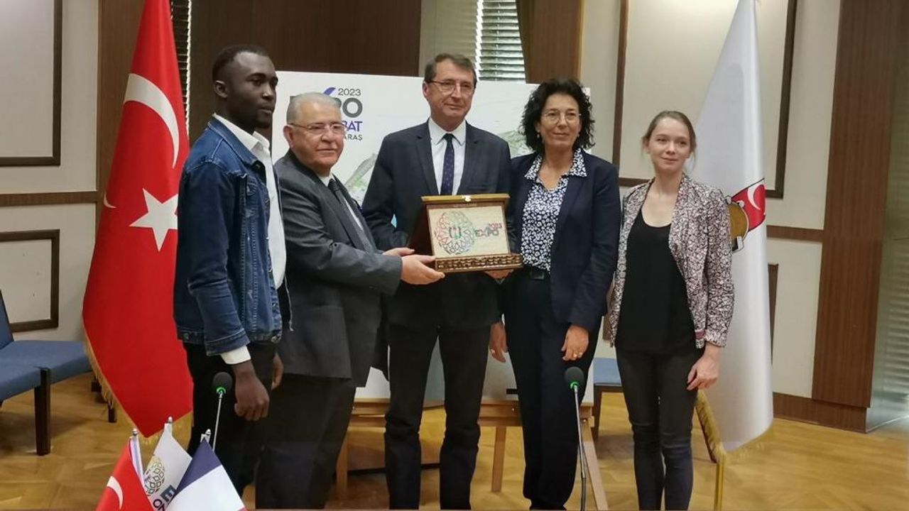 Fransa heyeti EXPO 2023 alanını ziyaret etti