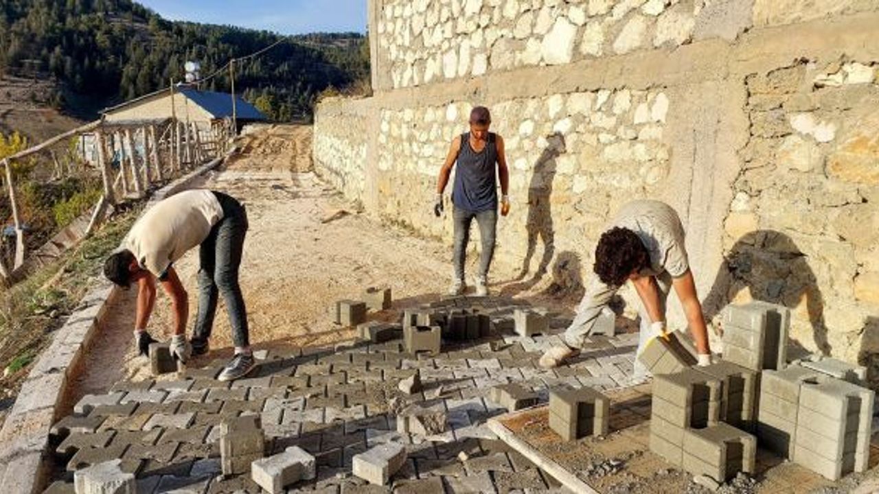 Göksun kırsalının ulaşım standardı artıyor
