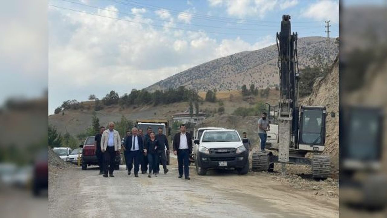Kahramanmaraş Çağlayancerit'te çalışmalar devam ediyor