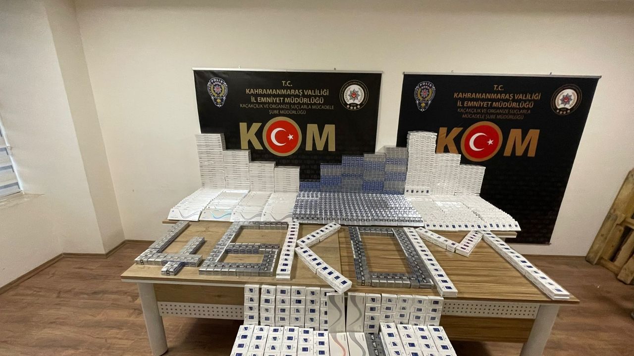 Kahramanmaraş-Irak arası kaçak sevkiyata operasyon!