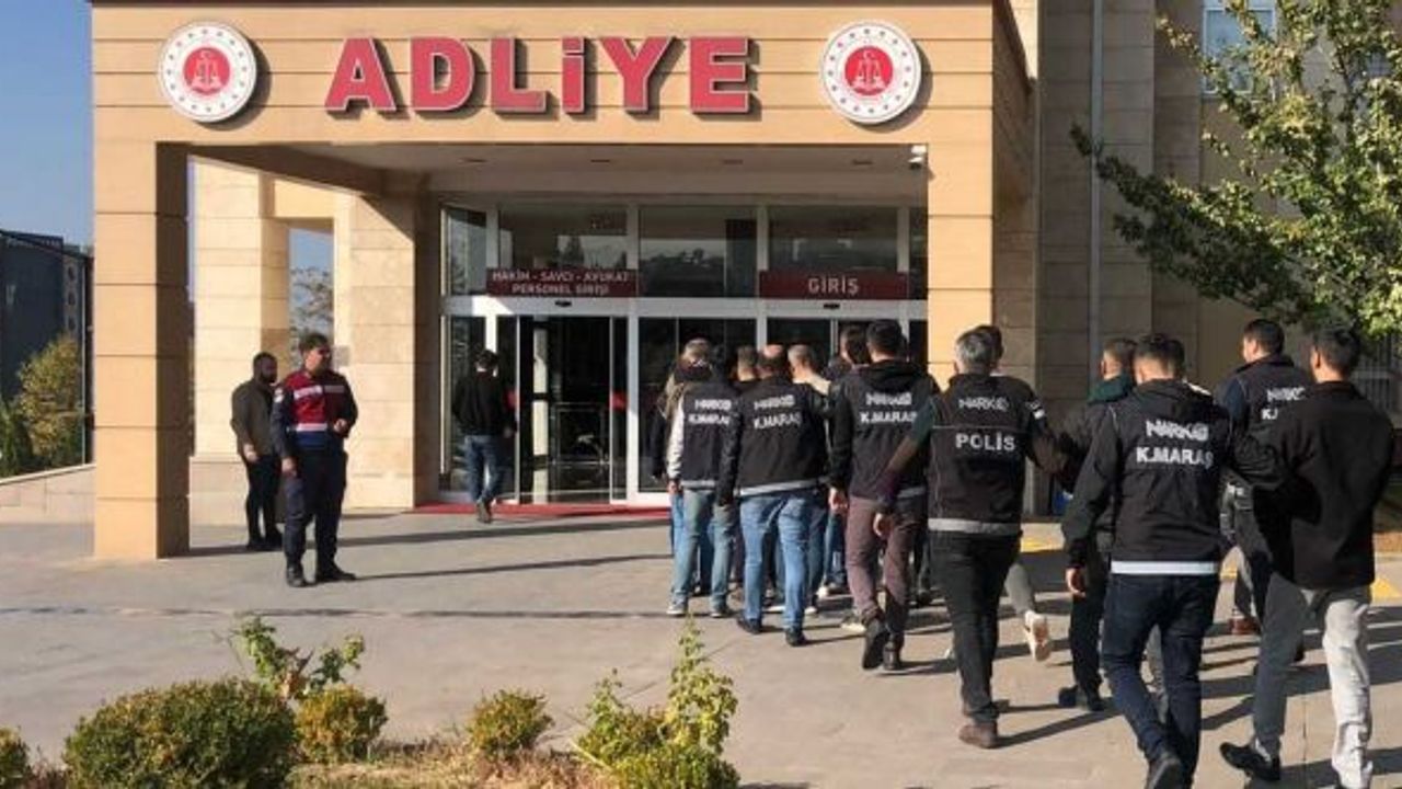 Kahramanmaraş'ta uyuşturucu operasyonunda 3 zanlı tutuklandı!