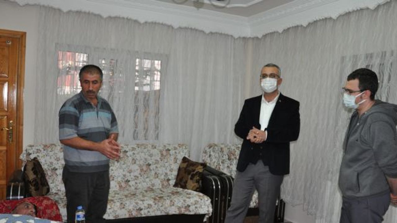 Kahramanmaraşlı hasta kadına devletin şefkat eli uzandı!