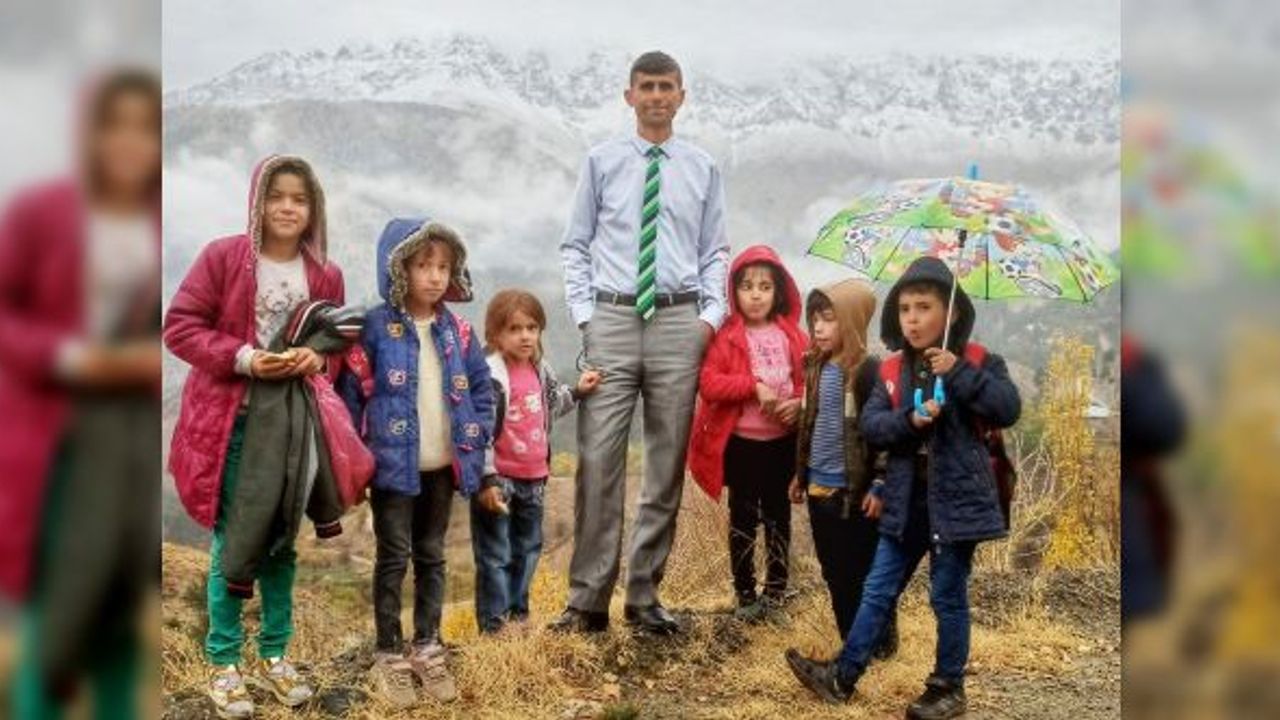 Kahramanmaraş’ta Berit Dağı'na sezonun ilk karı yağdı!