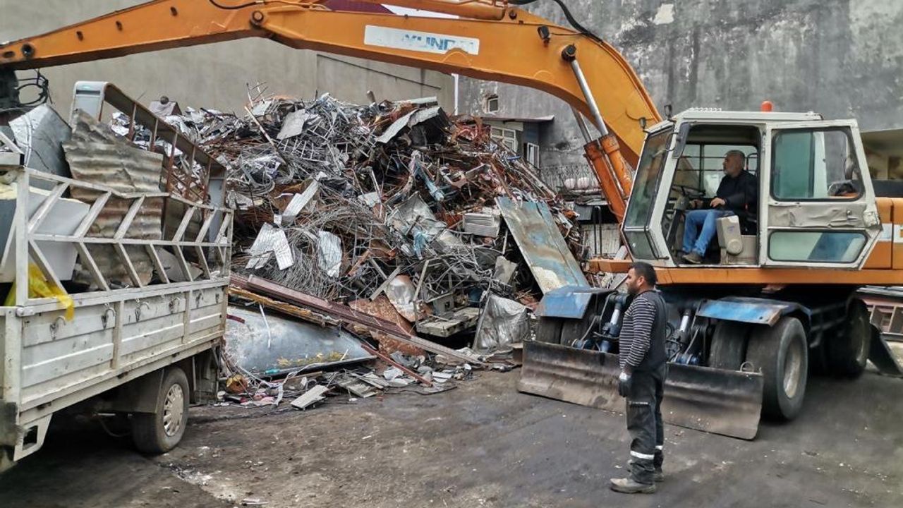 Kahramanmaraş’ta hurda sektöründen ekonomiye katkı