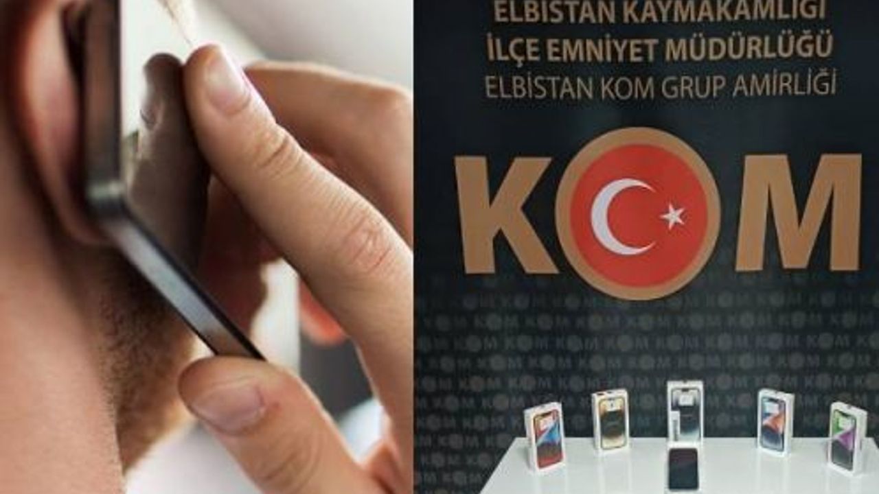 Kahramanmaraş’ta kaçak telefon ilanı verince yakalandı!