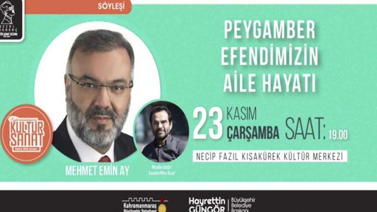 Kahramanmaraş’ta kültür sanat etkinlikleri devam ediyor