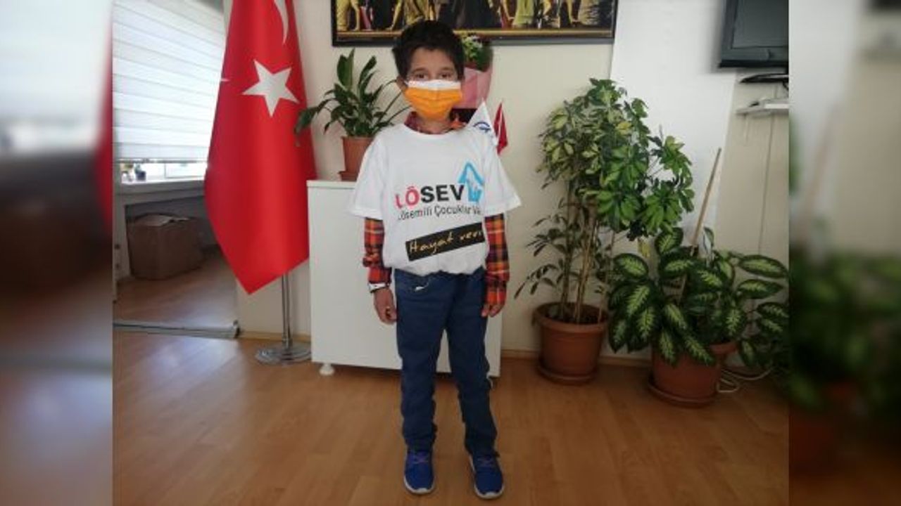 Nakille lösemiyi yenen küçük Yusuf'un hayali, yarım bıraktığı okuluna dönmek