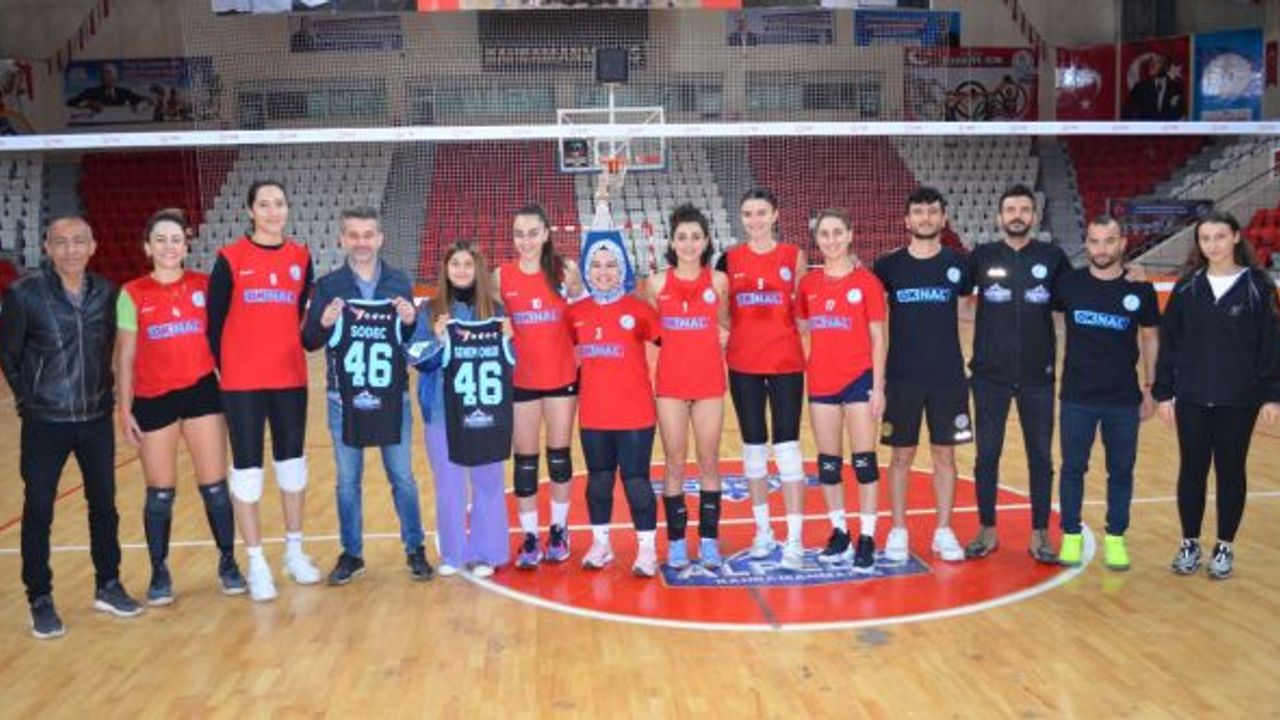 Sodec, Alpedo Kahramanmaraş Kadın Voleybol Takımı’na sponsor oldu!