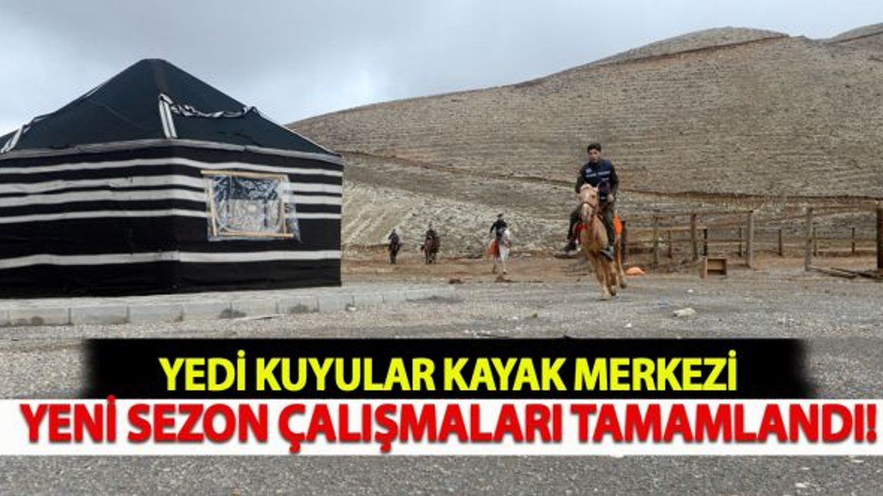 Yedikuyular Kayak Merkezi yeni sezona hazır!