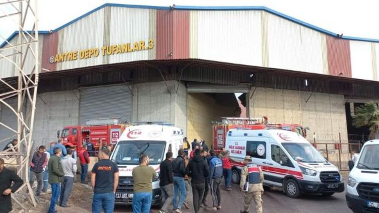 Antrepo Çatısının Çökmesi Sonucu Yaralanan İşçilerden Biri Hayatını Kaybetti