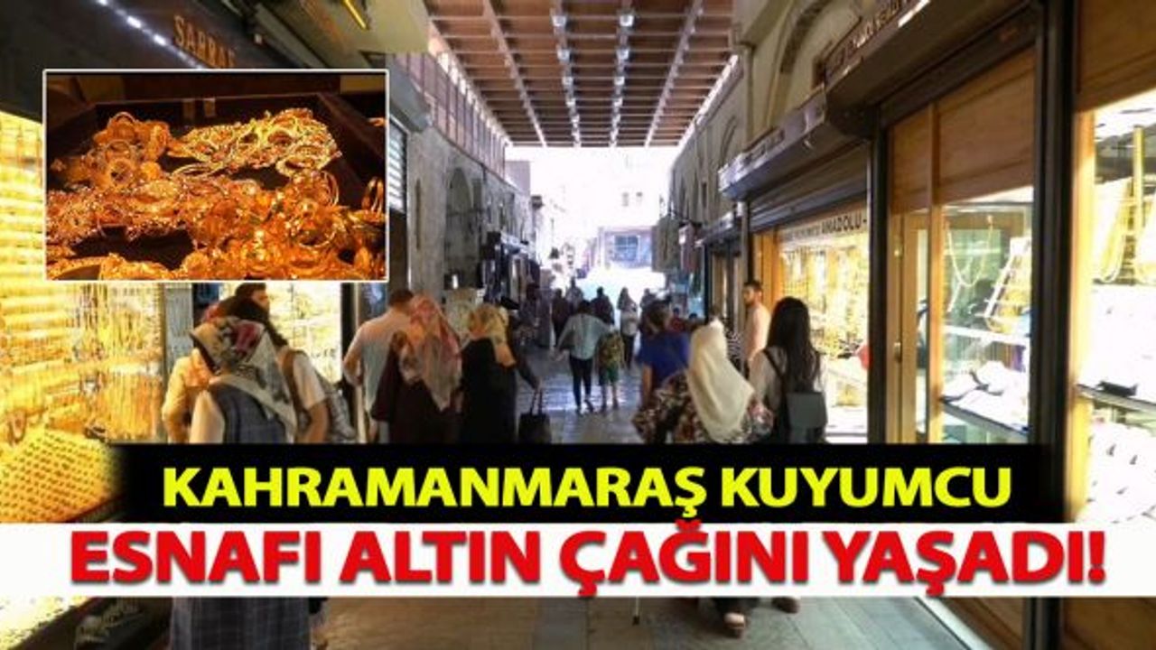 Kahramanmaraş’ta 20 Ton Saf Altın Üretildi!