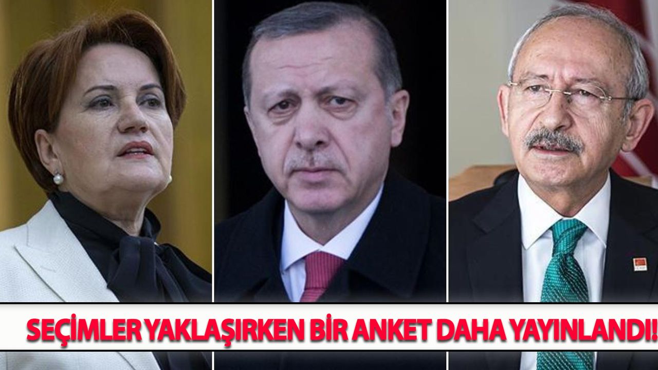 Seçimler Yaklaşırken Bir Anket Daha Yayınlandı!