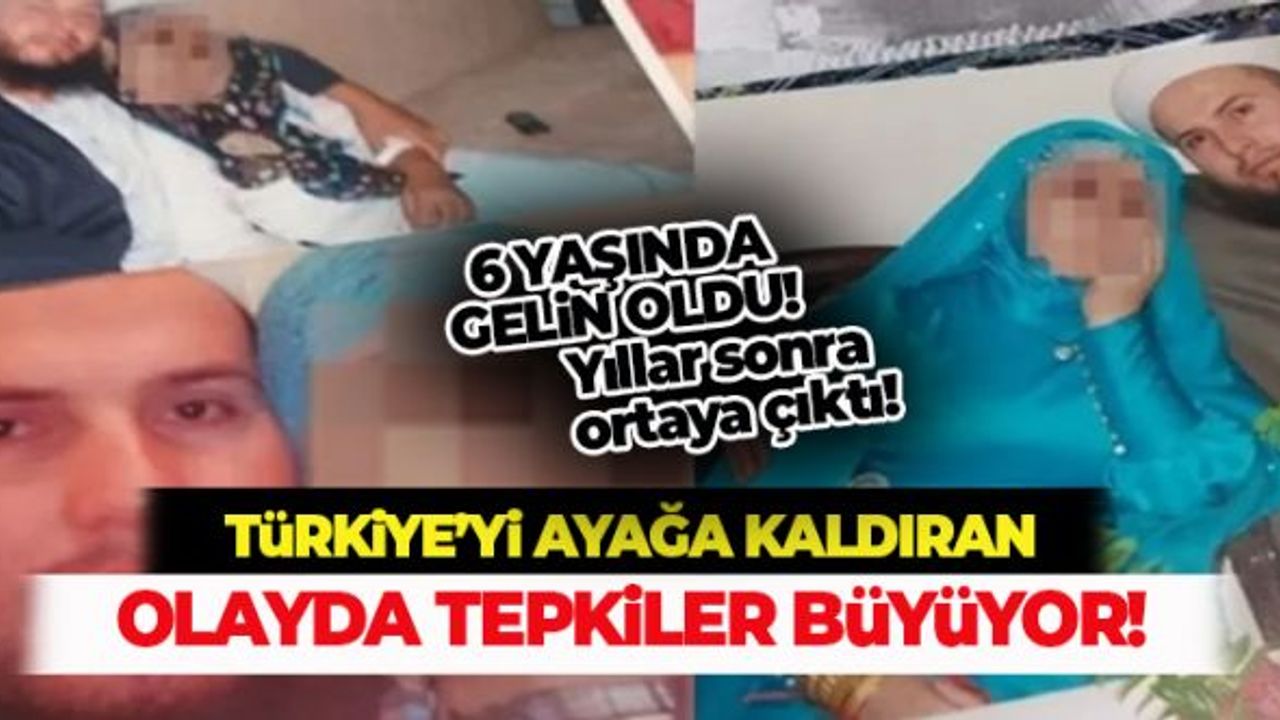 Türkiye 6 Yaşındaki Gelini Konuşuyor! Yıllar Sonra Ortaya Çıktı!