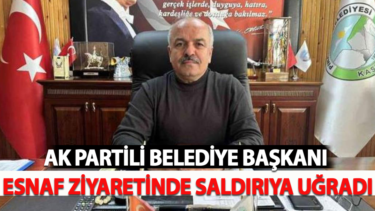 AK Partili Belediye Başkanı Esnaf Ziyaretinde Saldırıya Uğradı
