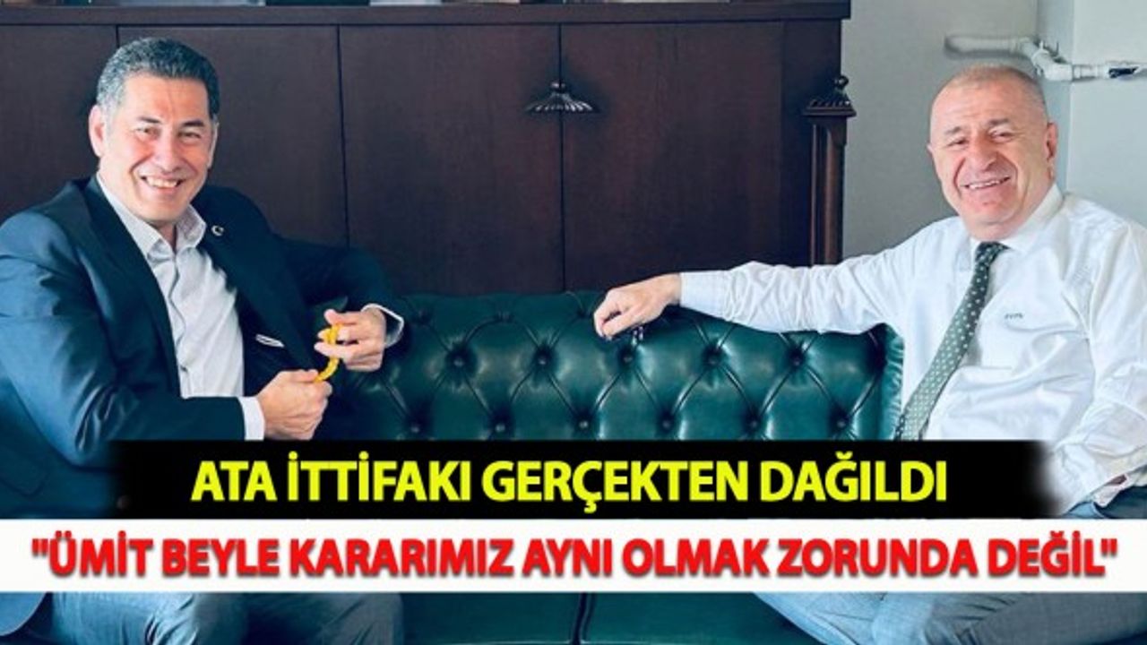 ATA İttifakı Dağıldı: Özdağ ve Oğan Farklı Adayları Destekleyebilir