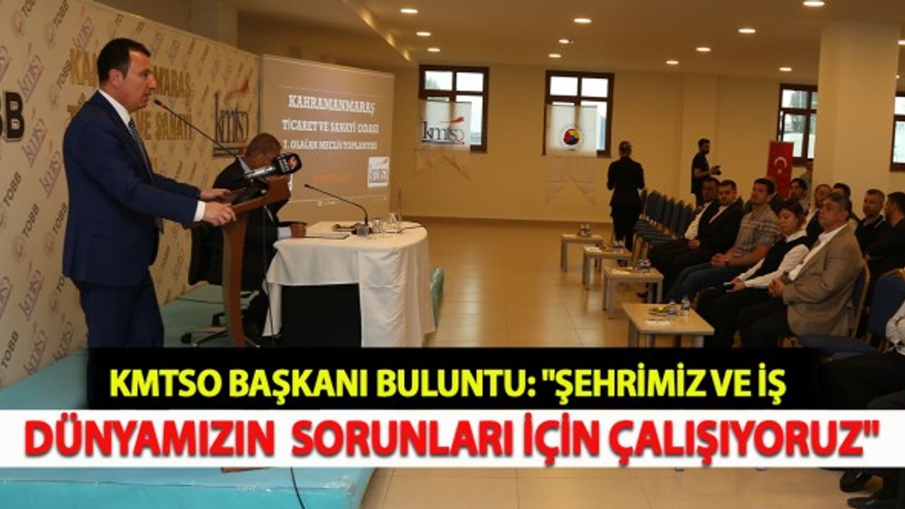 Buluntu: "Şehrimiz Ve İş Dünyamızın  Sorunları İçin Çalışıyoruz"