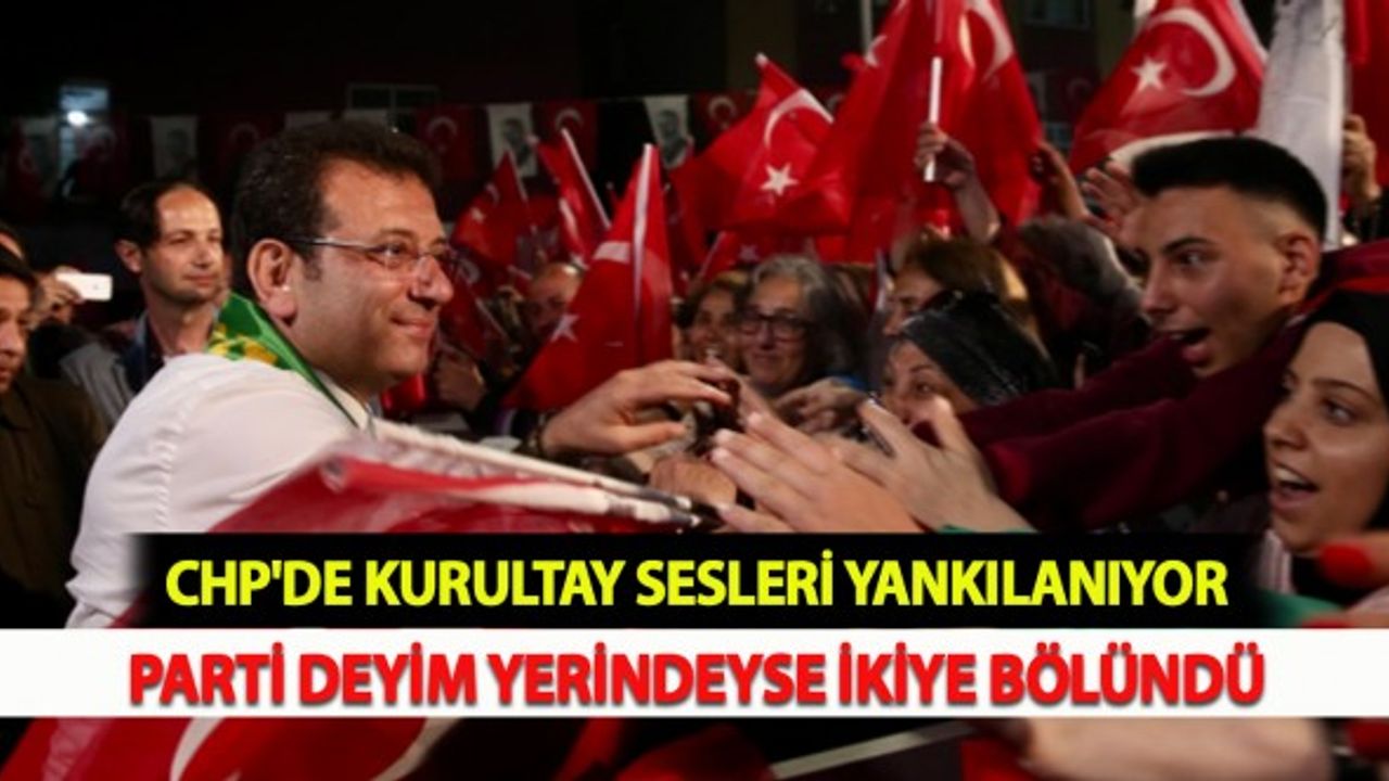 CHP'de Kurultay Sesleri Yankılanıyor: Üyeler İse İkiye Bölündü