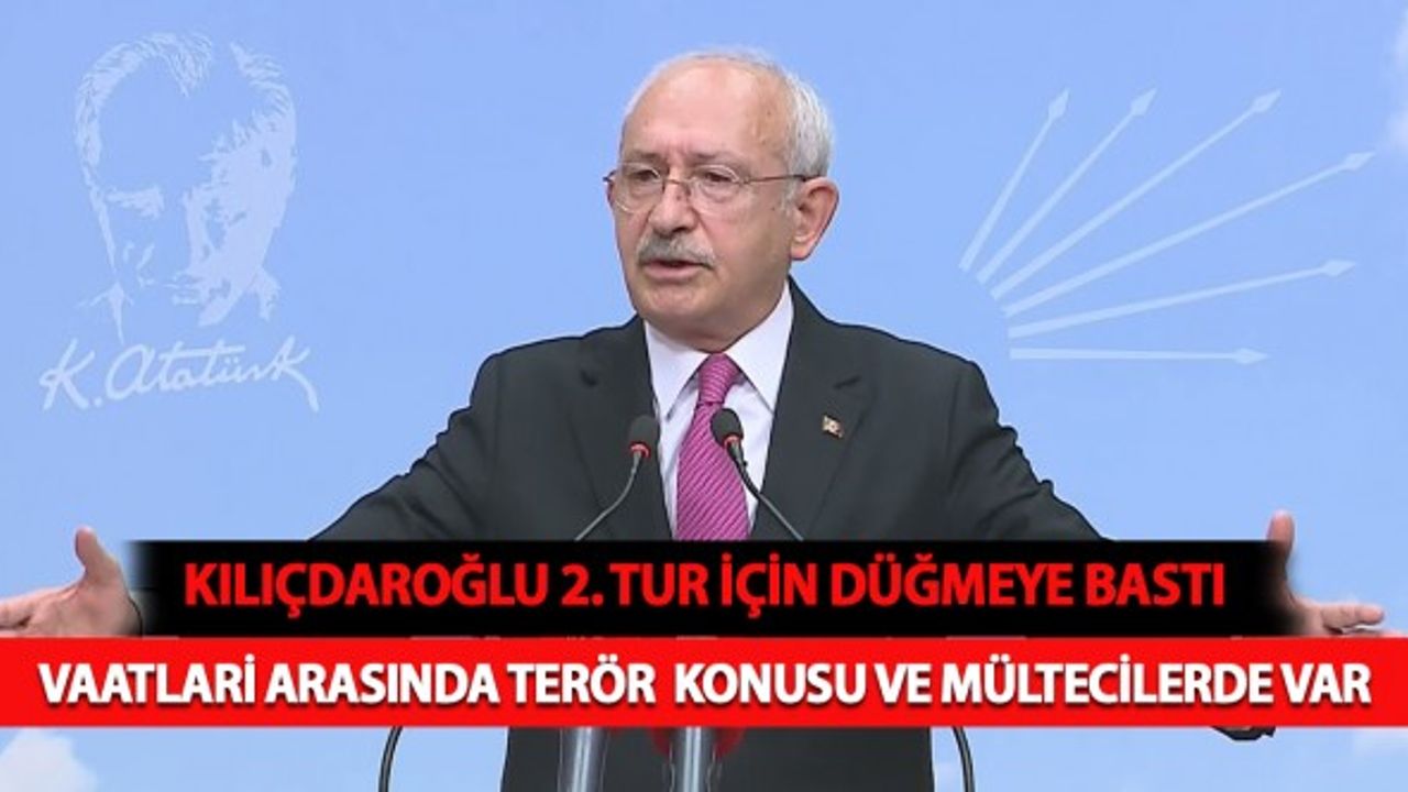 Kılıçdaroğlu: "Terör İle Asla Masaya Oturmayacağım"