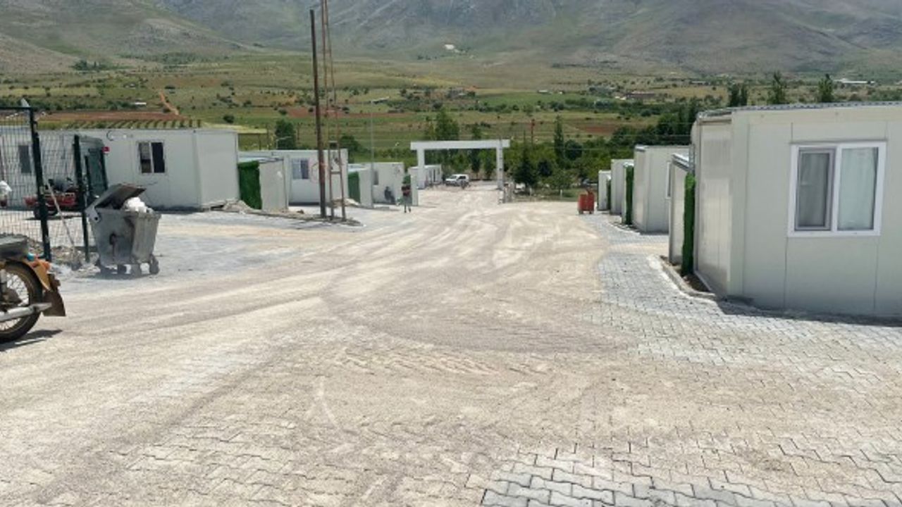 Büyükşehir, Nurhak ve Ekinözü Konteyner Kent’te Alt ve Üstyapı Uygulamalarını Tamamladı