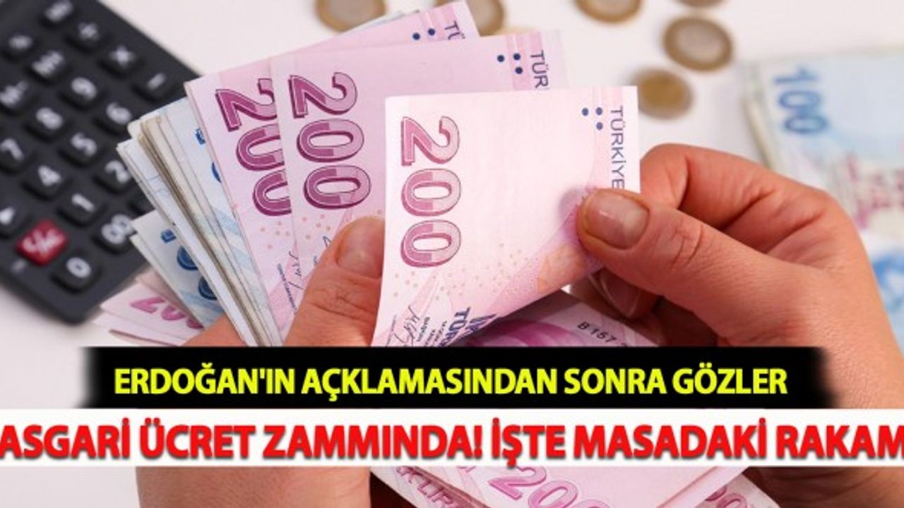 Gözler Asgari Ücret Zammında: İşte Masadaki Rakam