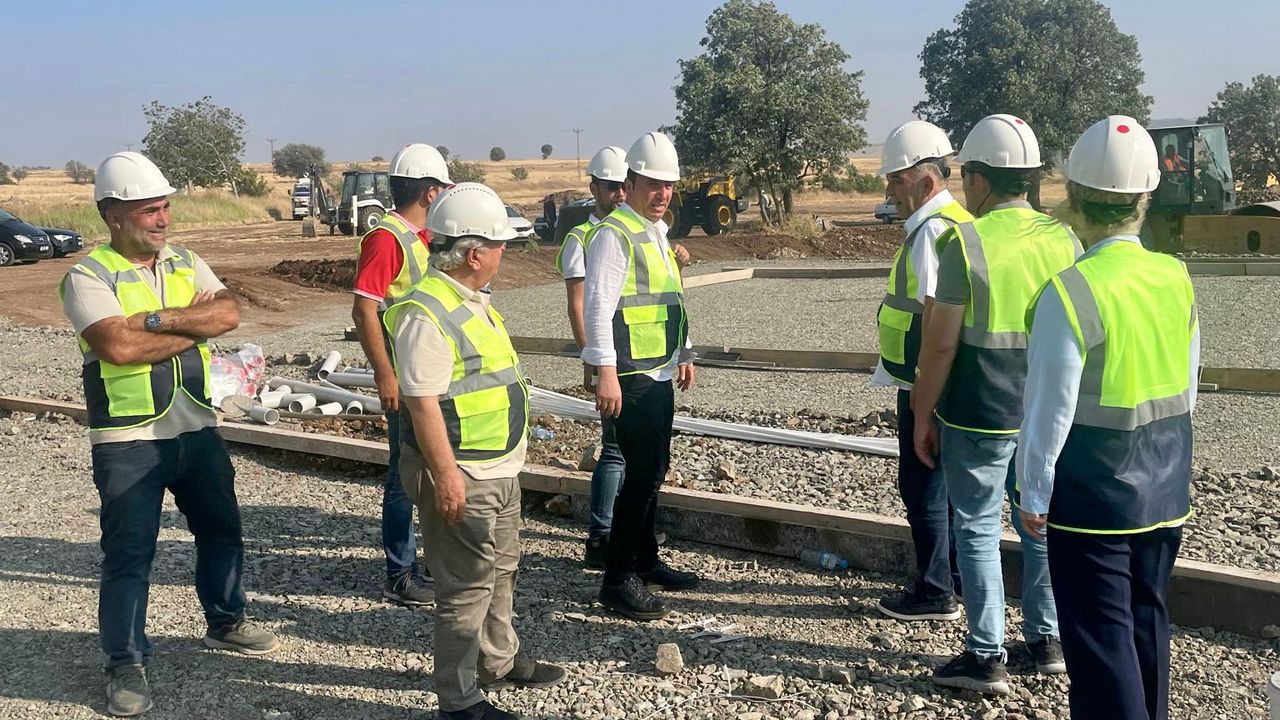 TEKSTİL İHTİSAS OSB İÇİN ŞANTİYE KURULUM ÇALIŞMALARI BAŞLADI
