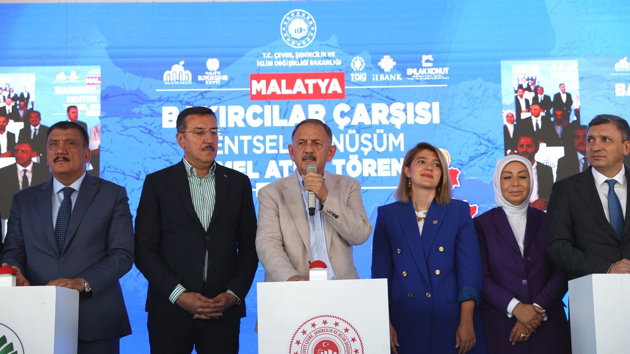 Yerinde Dönüşüm’e İlk Kazma Malatya’da Vuruldu