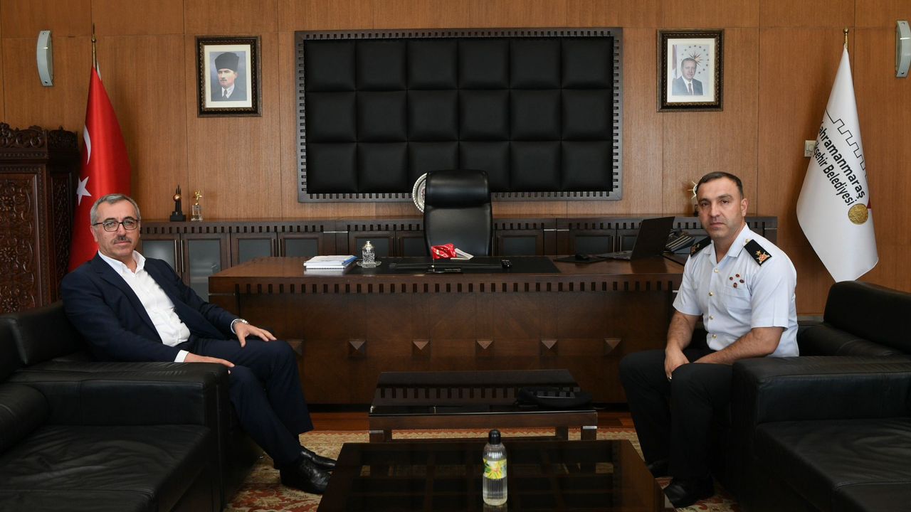Başkan Güngör, İl Jandarma Komutanı İnan’ı Misafir Etti