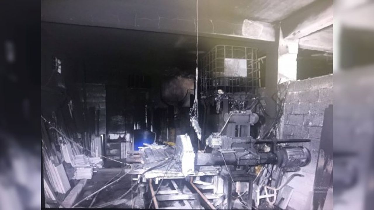 İş yerini kundaklayan 2 şüpheli yakalandı