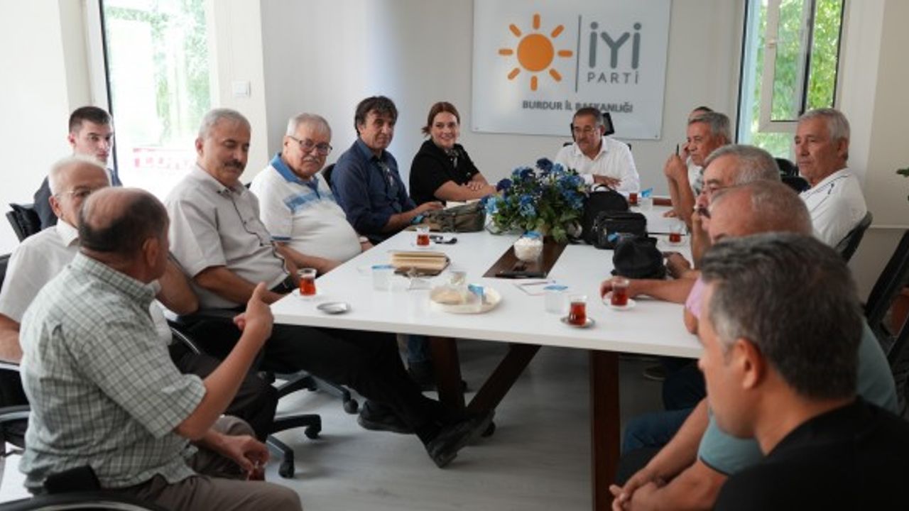 İYİ Parti 6. Bölge Koordinatörü Tüfekci'den Burdur ve Isparta'da yerel seçim çalışması