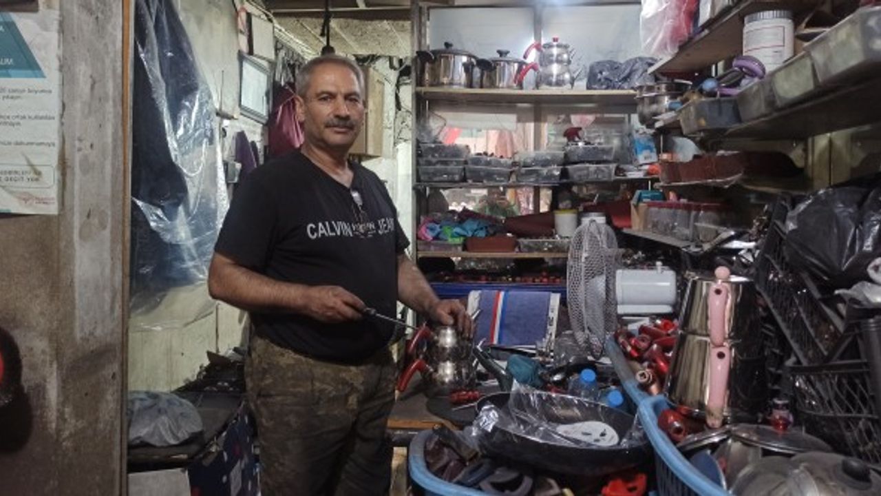 Kahramanmaraş'ta Eski Eşyalar Yeniden Hayat Buluyor