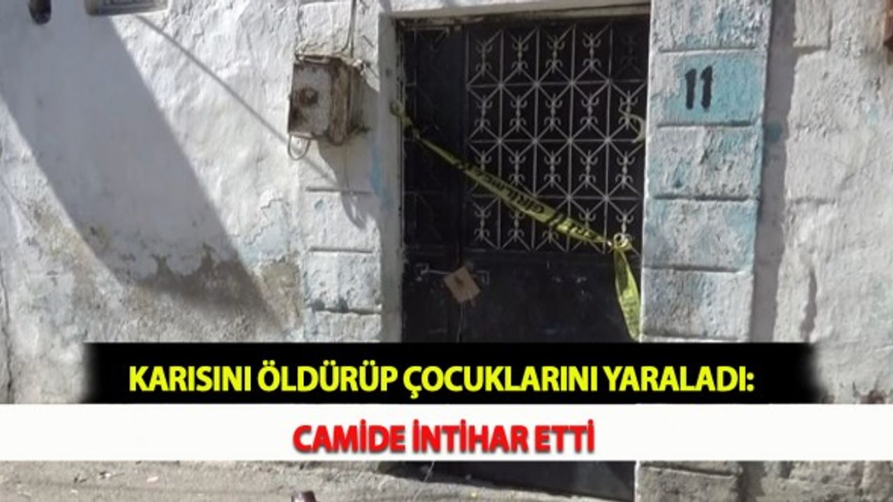 Karısını Öldürüp Çocuklarını Yaraladı: Camide İntihar Etti