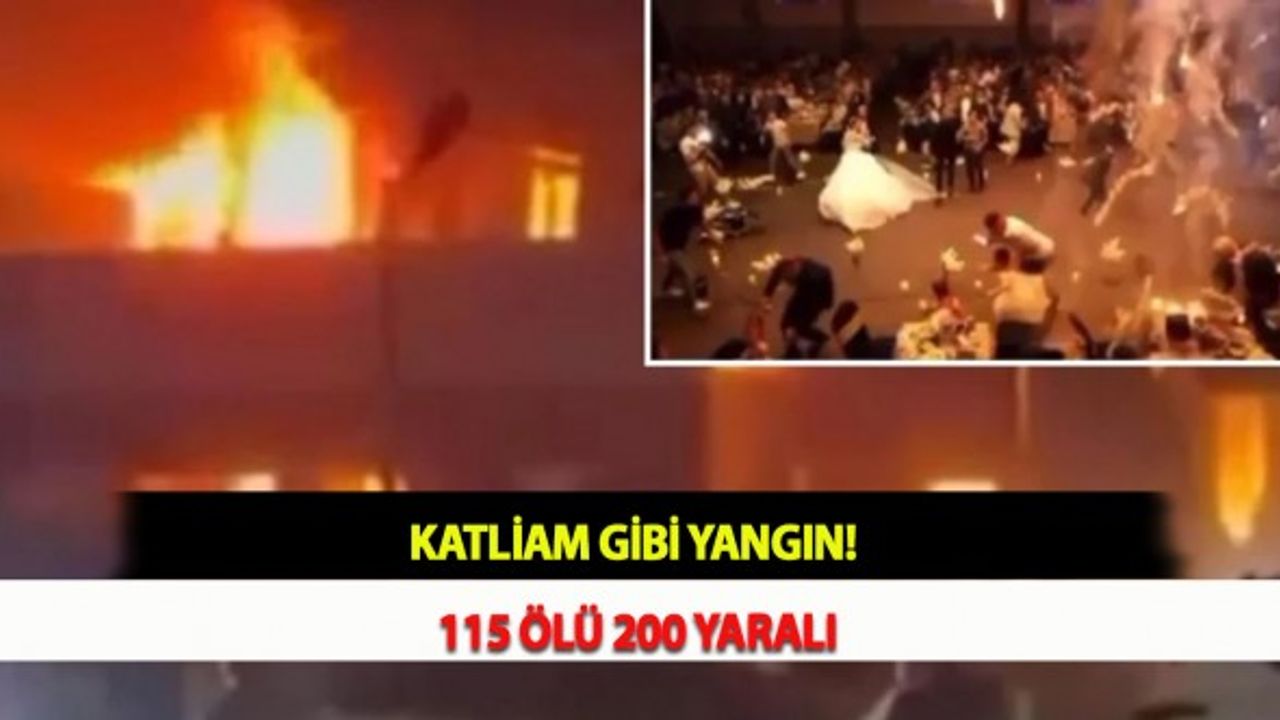 Katliam Gibi Yangın! 115 Ölü 200 Yaralı